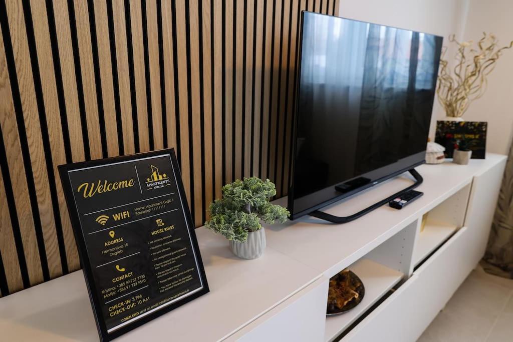Grgic Apartments - Lux Apt2 - Free Parking Zagreb Ngoại thất bức ảnh